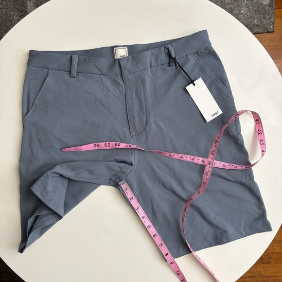 Swet Tailor Men’s 8” Everyday Chino Short French Gray Size 32 New - Picture 2 of 7